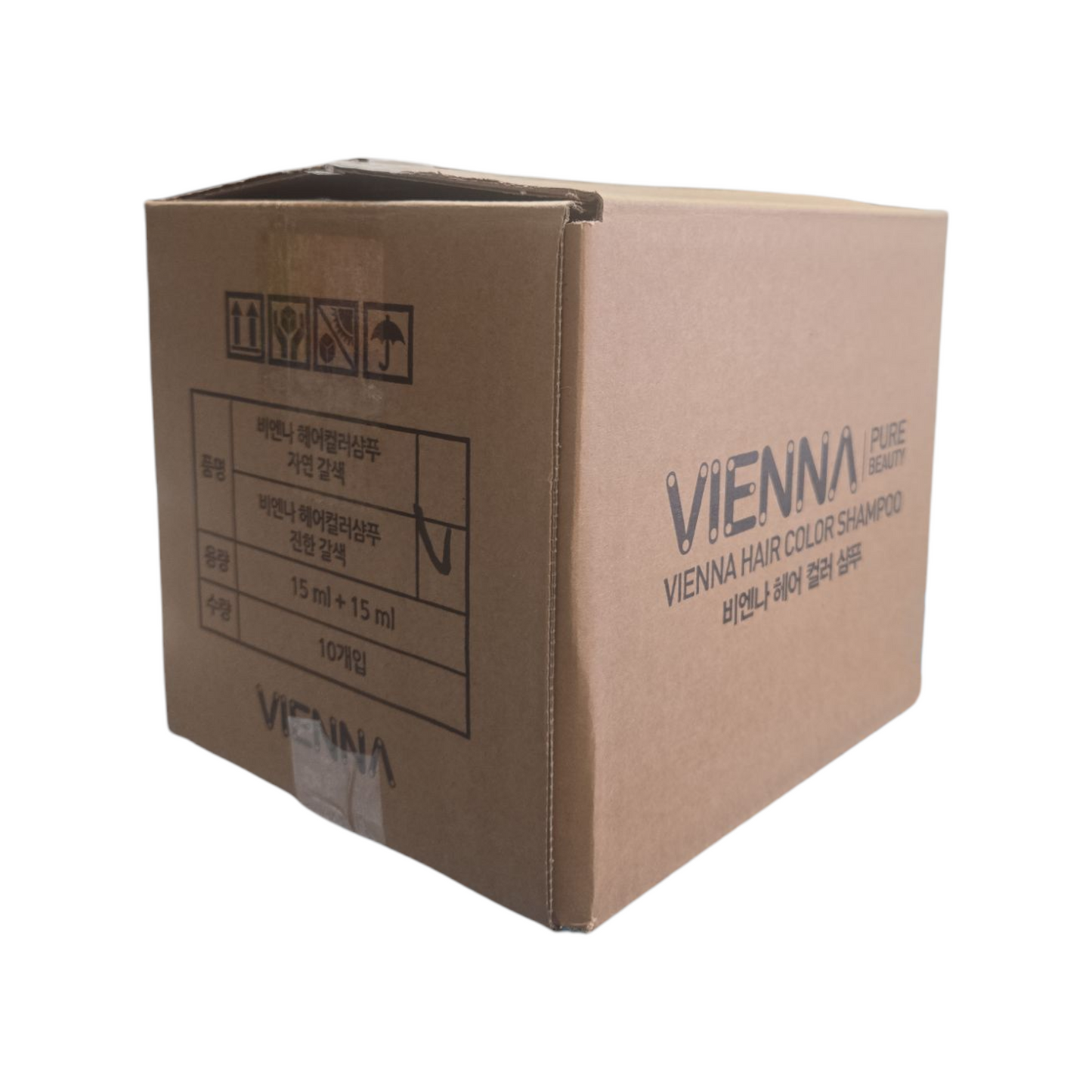 Vienna Pure Beauty Hair Dye Cover Gray Color Shampoo